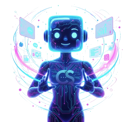 A team of people working in an office